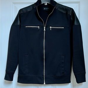 INC Black Moto Jacket - women’s small